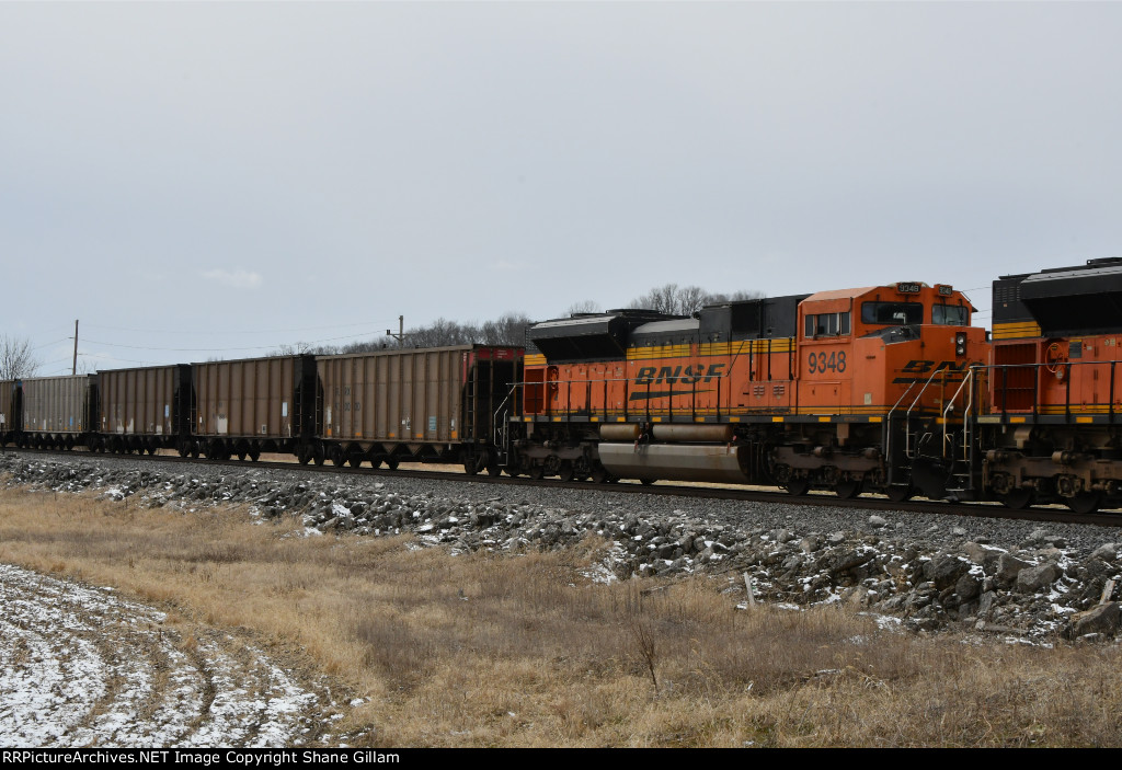 BNSF 9348 Roster shot.